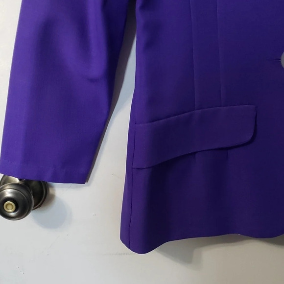 Vintage Purple Blazer - Picture 6 of 13